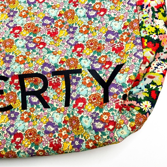 Liberty London Floral Tote Bag Multicolour | Cotton Canvas - Picture 3 of 6